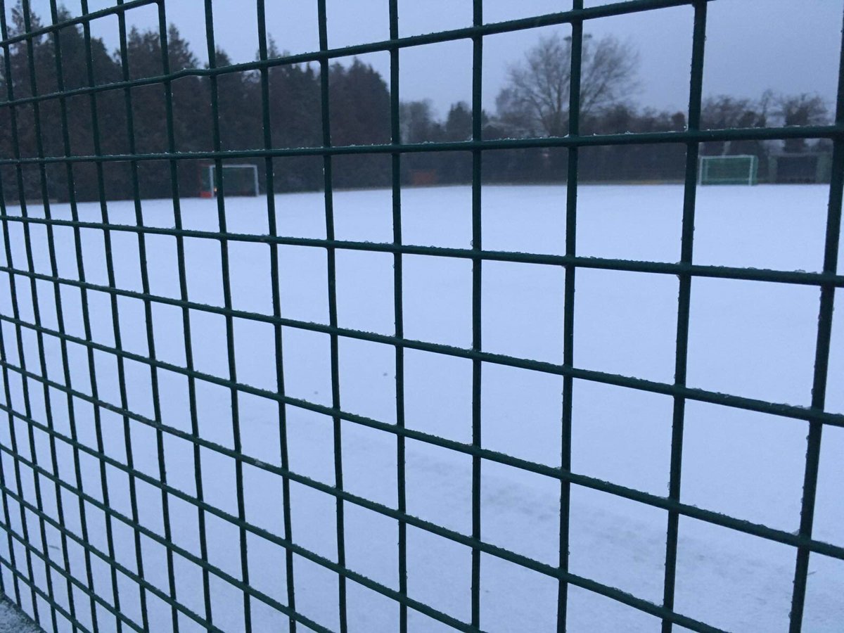 1's game at home vs <a href="/AnchoriansHC/">Anchorians HC</a> has fallen foul to the weather! This was the scene at 09:00