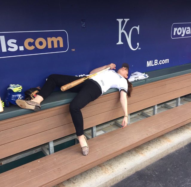atwell_daily's tweet photo. #HayleyAtwell at a Kansas City Royals' baseball game, when she got to throw the first pitch of the game! https://t.co/KrxyeV2sUW