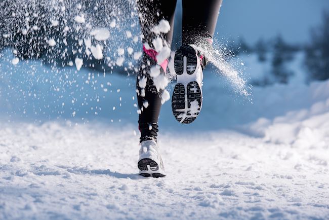Damloop's tweet image. Een mooie dag om in de sneeuw te lopen ;-)