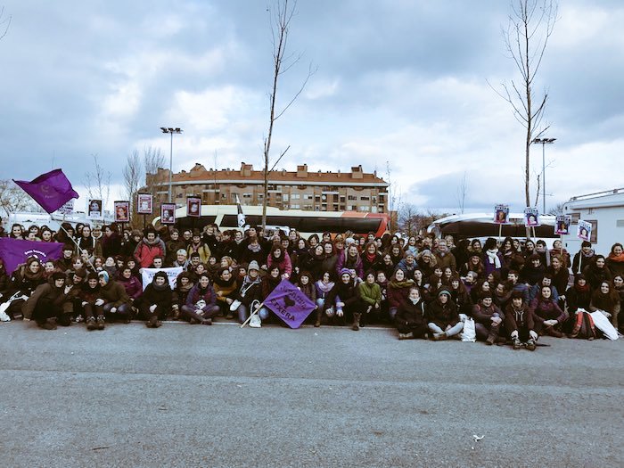 Zorionak <a href="/ehbfeminista/">Bilgune Feminista</a>! Euskal Herria internazionalista feminista izango da edo ez da izango! #BF15 #presoaketxera