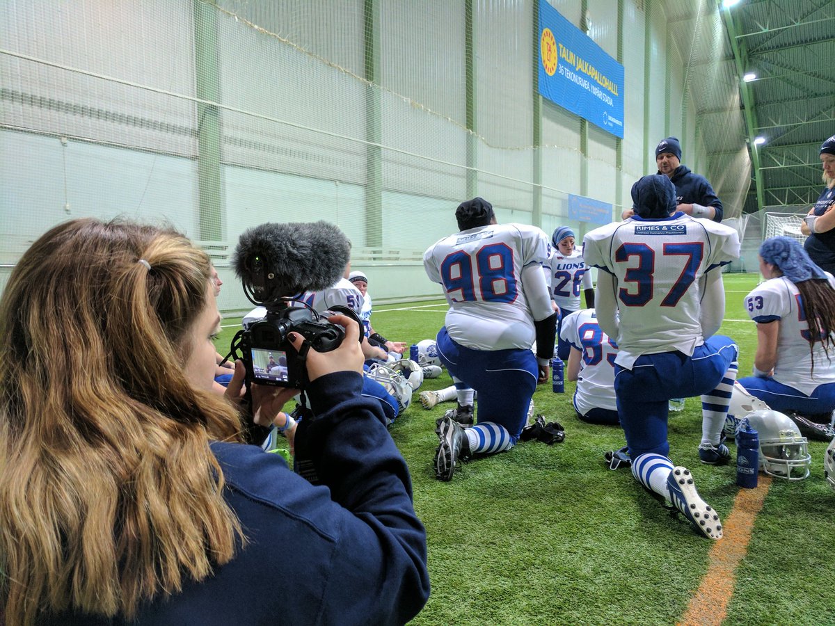 KanaroFilms's tweet photo. Congratulations to @BhamLionsWomen on their win against Finland! #LionsVsWolverines #KanaroInFinland https://t.co/mkEqWsbnvK