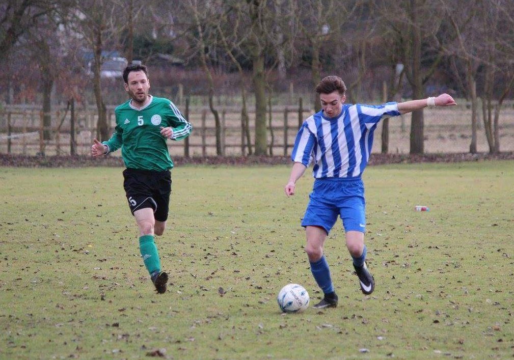 We travel to <a href="/papworth_fc/">Papworth FC</a> today, can <a href="/SammyWhittaker/">Sammy Whittaker</a> make it 4 in 4 to help us do the double? #UpTheAbo