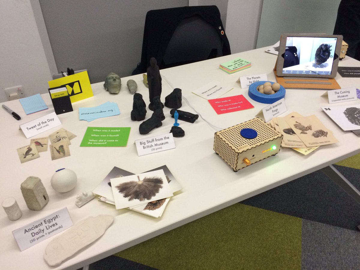 _museuminabox's tweet photo. Meeting families today at #ExplorersFair in Nottingham! Super fun to hear what everyone thinks! https://t.co/ja57IqQfKg