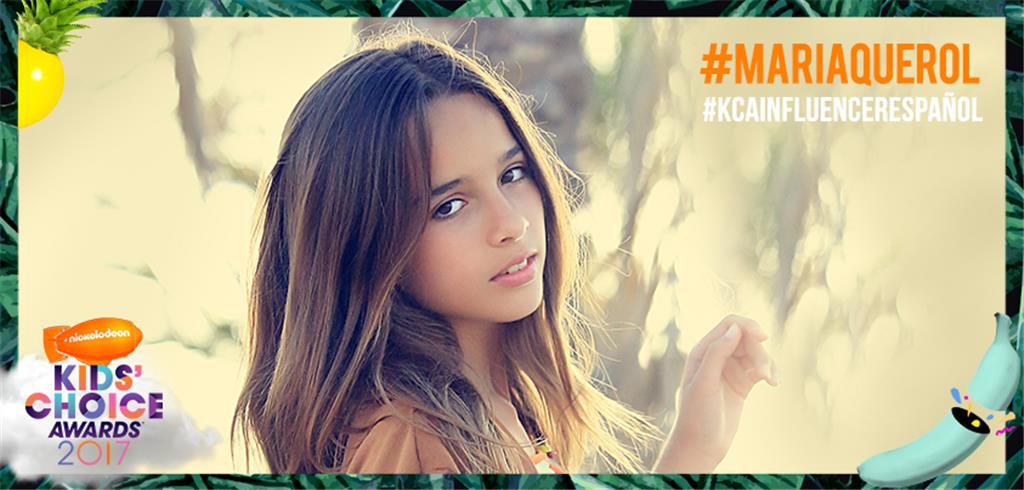 NickelodeonEsp's tweet photo. #marilovers ¿Qué estaríais dispuestos a hacer por @MariaQMCJ3 para que fuera la ganadora de los #KCA2017? 😃 #powermarilover https://t.co/rg8aYhPpjw