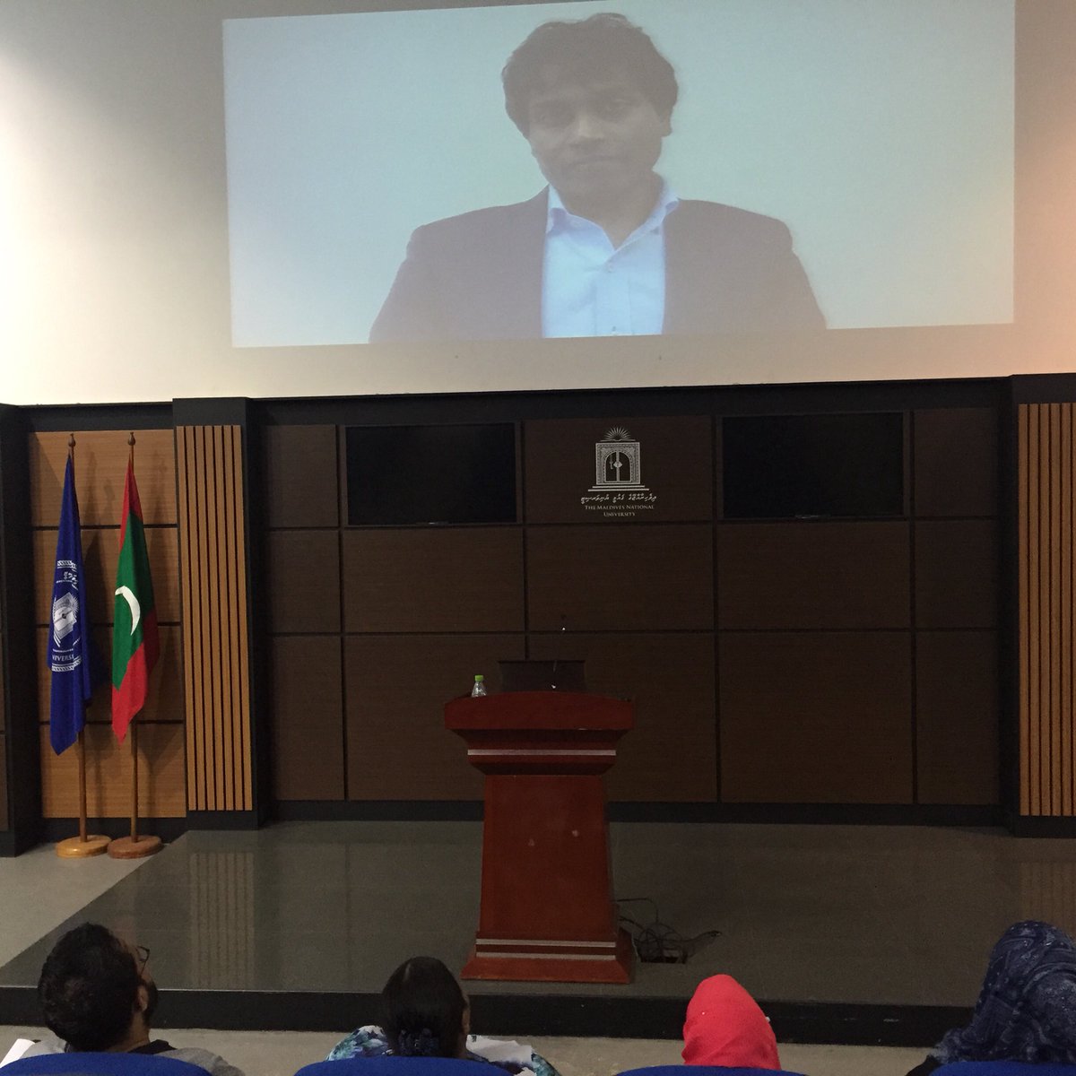 wdmaldives's tweet photo. Here's a special message by Professor @ugail ! #ScienceAndGender #WomeninScience https://t.co/YN1HwNZWO3