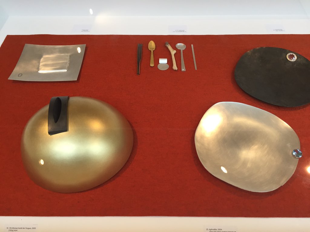 The_Drouth's tweet photo. Stunning exhibition of #silversmithing by #SimoneTenHompel @GSAExhibitions Reid Gallery @GSofA https://t.co/ClUiMrAHEb