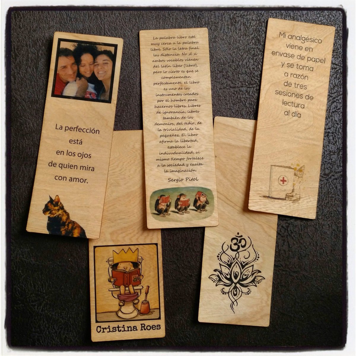 ImpLaserDesign's tweet photo. Puntos de libro personalizados, realizados en madera reciclada♻️ de jacaranda
#BookMark
Presupuestos: comercial@improntalaserdesign.com https://t.co/IvwU6f6IHf