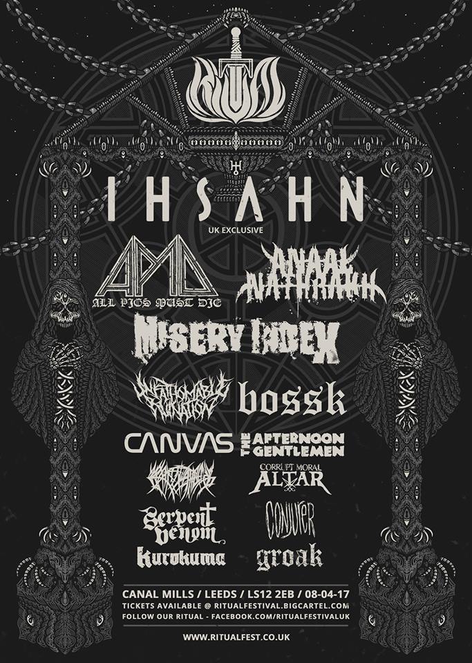 Crash_Records's tweet photo. Now on sale in the shop/online: @FestivalRitual @CanalMills #Leeds Saturday 8th April. Tickets £33 (+50p on card) https://t.co/PvEIYjPt9v https://t.co/DBRswaCR9B
