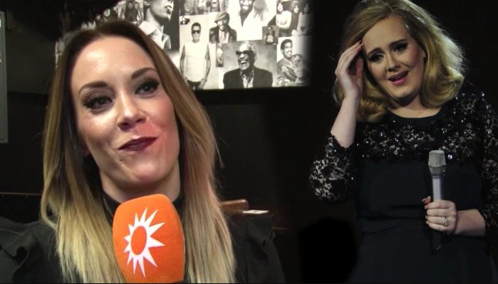 RTLBoulevard's tweet photo. QUIZ: Wat weet @LisaLois van @Adele? #tour #adelecovers 
https://t.co/ZFCVy6voAh https://t.co/bkceduFFC0