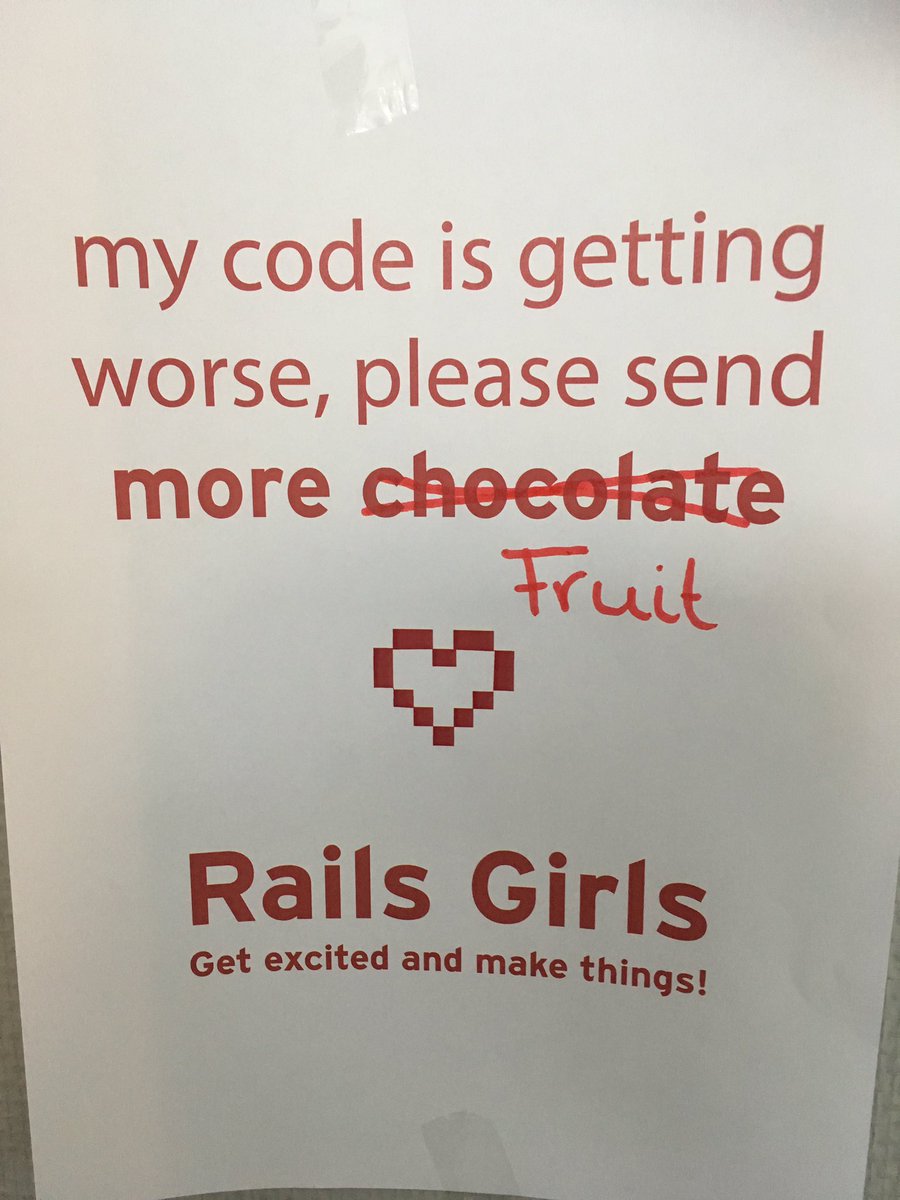 RailsGirls AMS tweet media