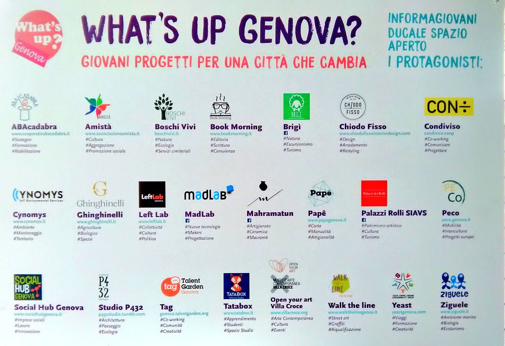 book_morning's tweet photo. #Buonsabato da @Ducale_Genova: tutto pronto per #wupge! Vi aspettiamo dalle 14 {#genovamorethanthis #lettura #opaxo} https://t.co/4cR1i1f7ag