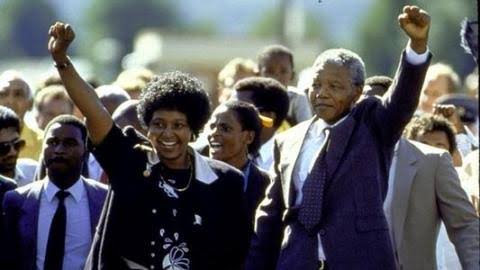 SA_Heroes's tweet photo. #11Feb1990 #NelsonMandela was released unconditionally from prison after 27 years. He left the Victor Verster prison #LongWalk2Freedom https://t.co/Qccnd3WG0a