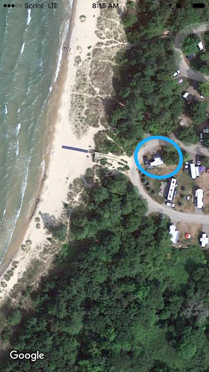 tavereyn's tweet photo. Just booked one of our fave camping spots! Right where @Google caught us in 2014. #PureMichigan @MichiganDNR #wewilloutlastwinter https://t.co/bVZQPb92Yo