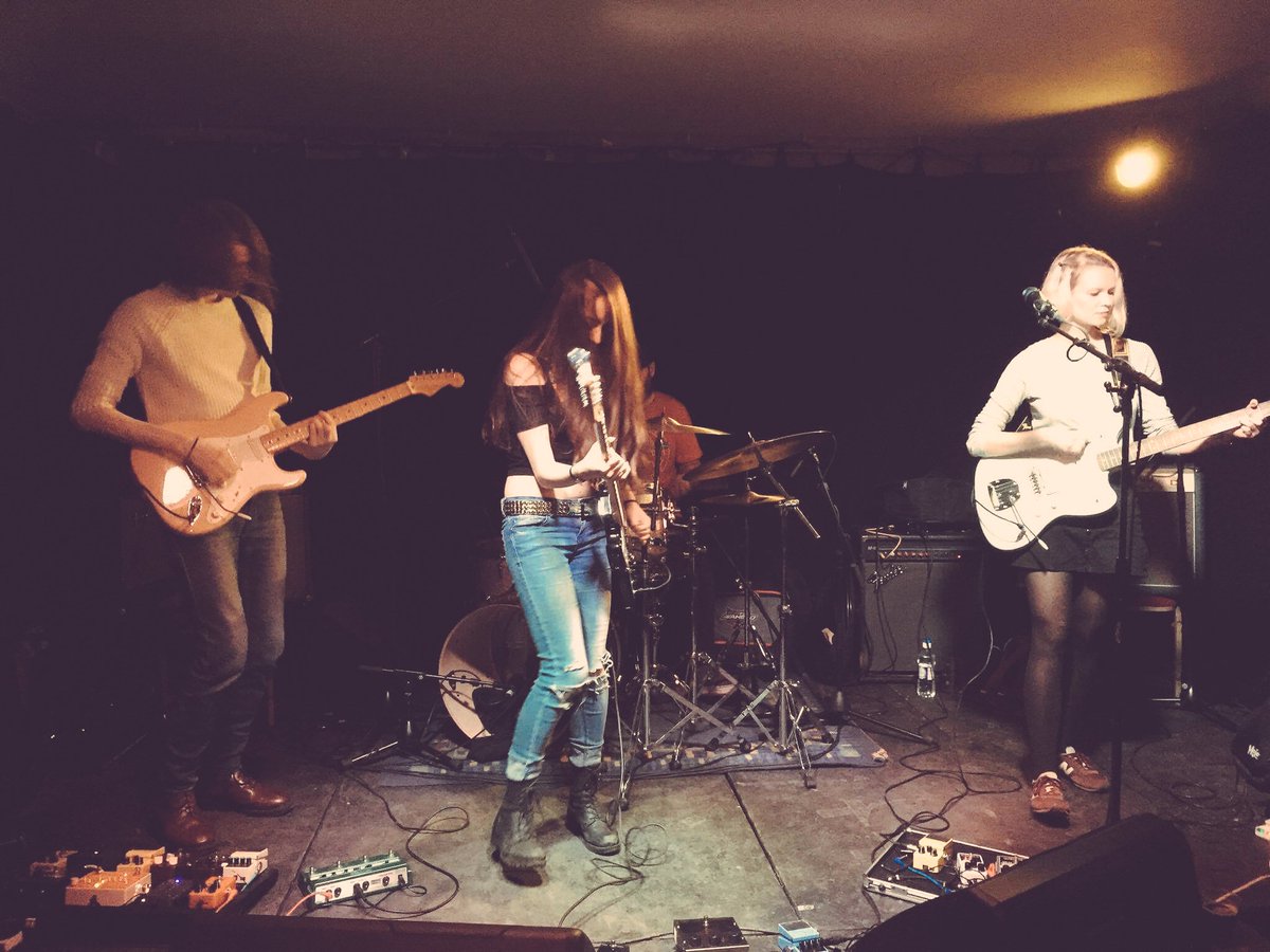 We had fun last night! ❤to Milky Wimpshake for asking us to play. Tonight we're at <a href="/thegladcafe/">The Glad Cafe</a> for the <a href="/PopSouth/">Pop!South</a> weekender. On at 7.45!