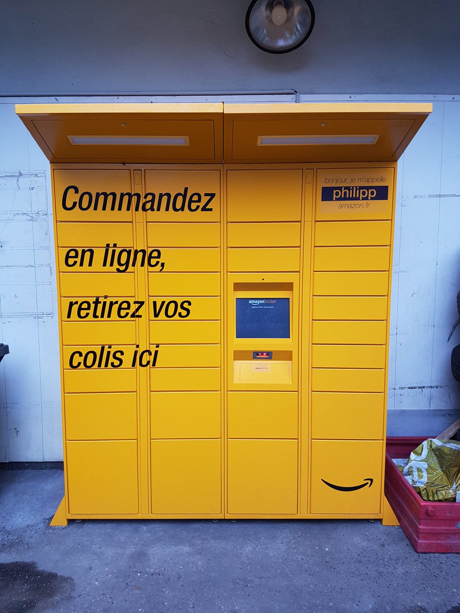 Benoit_Col1's tweet photo. #ecommerce : Amazon propose désormais la #livraison des commandes dans des lockers #automes ! #amazonlocker #philipp #IA https://t.co/FS3Af0Mo6x