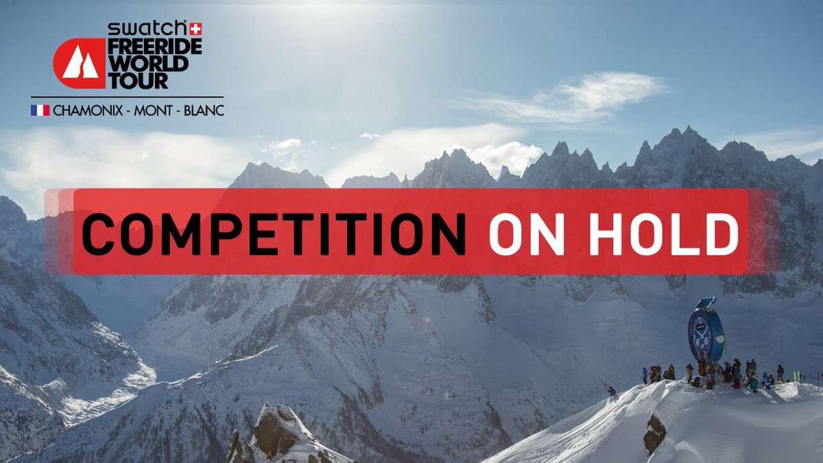 FreerideWTour's tweet photo. No competition until Monday (included). Fresh snow expected for the weekend. Next call tomorrow for a potential competition on Tuesday https://t.co/b8FRtlaGMh