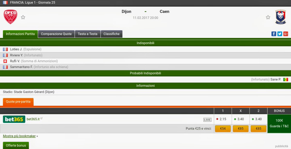 Stasera in #Francia il #calcio é di chi "lo ama". <a href="/direttaofficial/">Diretta Flashscore</a> <a href="/ChiamarsiBomber/">Chiamarsi Bomber</a> <a href="/GliAutogol/">Gli Autogol</a> <a href="/CI_OfficialPage/">Calciatori Ignoranti</a> #11febbraio #buonsabato