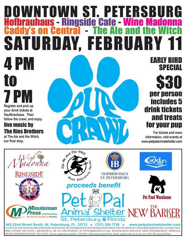 #pupcrawl #dtsp #dogfriendly #thingstodostpete #pupcrawl2017 #saturdaystpete #downtown #stpete paypal.com/cgi-bin/webscr…