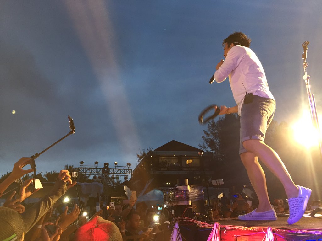 Now! <a href="/NOAH_ID/">NOAH</a> Sunset Concert #NOAH7DaysInParadise !!! Seru gelaaa!