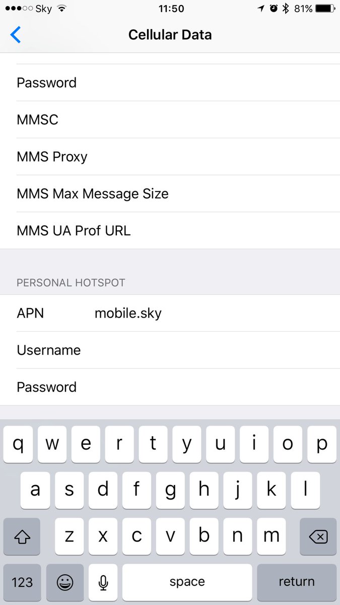 RichMercer's tweet photo. iPhone Tethering on Sky Mobile https://t.co/xT6ffaExoa https://t.co/mEpBUPkBK8