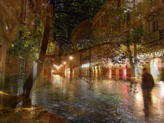 Save_aLife_2day's tweet image. "A Walk Through Remembered Places", digital collage #art