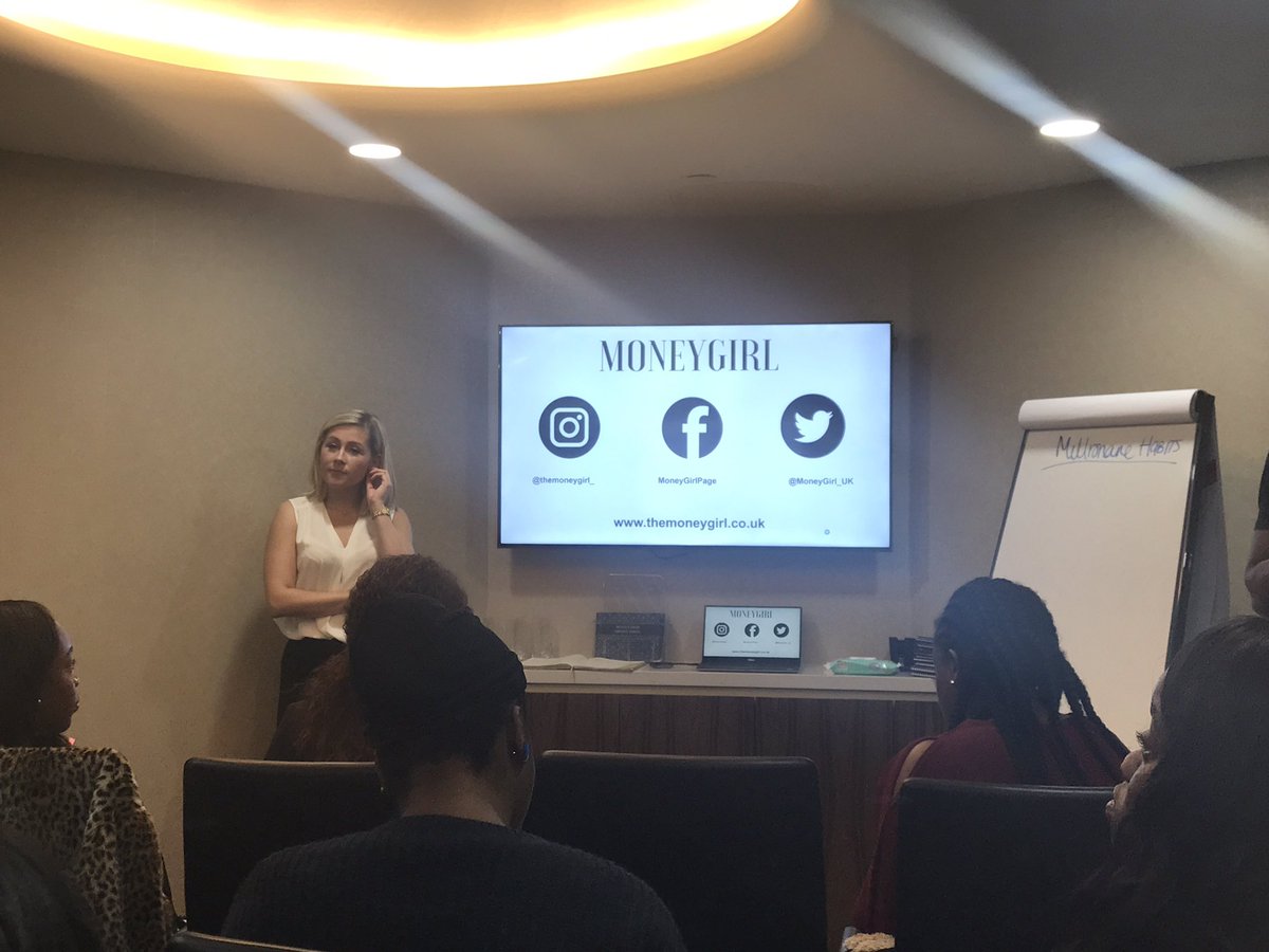 BeccaOdu's tweet photo. Amazing presentation from @MoneyGirl_UK 👊🏾 at @mentormatche
#mentormatcher #moneymatters #moneygirl https://t.co/z7QveoWvF0