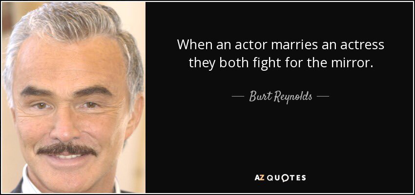 Happy birthday to Burt Reynolds!  