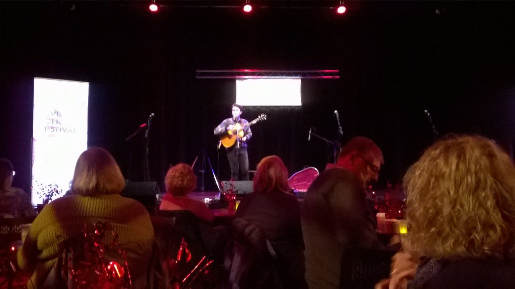 CarolTynan's tweet photo. Great opening for #LoveFolk from @lukepauljackson @AtkinsonThe https://t.co/kWGuYJc6An