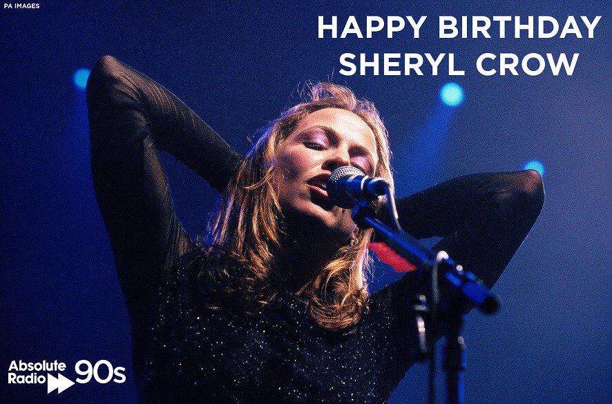 Happy Birthday Sheryl Crow! 55 today! 