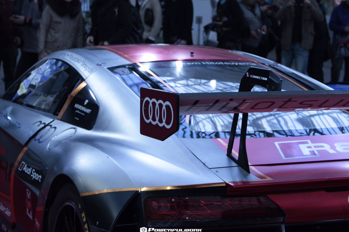 Powerfulwork's tweet photo. Hitotsuyama Audi R8 LMS   #大阪オートメッセ2017 
#大阪オートメッセ
#オートメッセ
#SuperGT https://t.co/FS1EDMVsbK