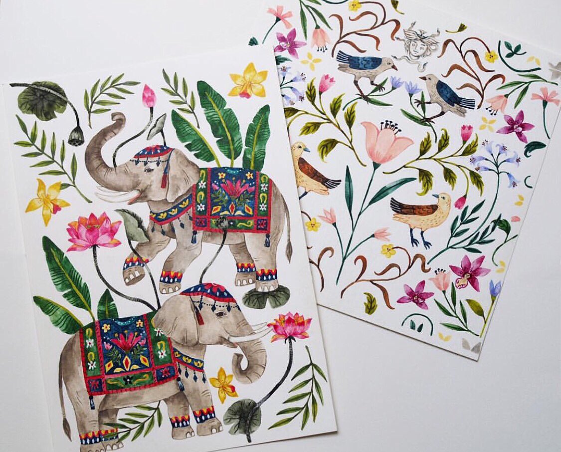 Love it! 👉by @ploypis_t (instagram) #watercolour_gallery