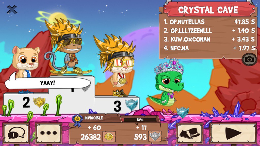 andreea_surca's tweet photo. Get on my level, son! #funrun2 #lll7zeenlll #0xConan #NA https://t.co/5DGgc2gItr