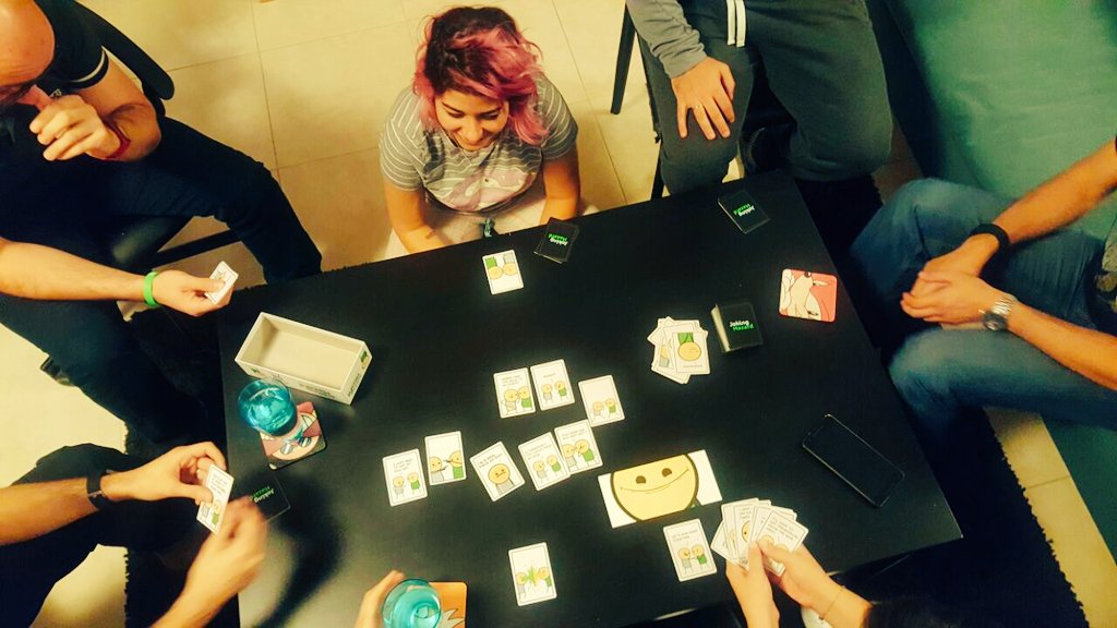 Game night! #JokingHazard