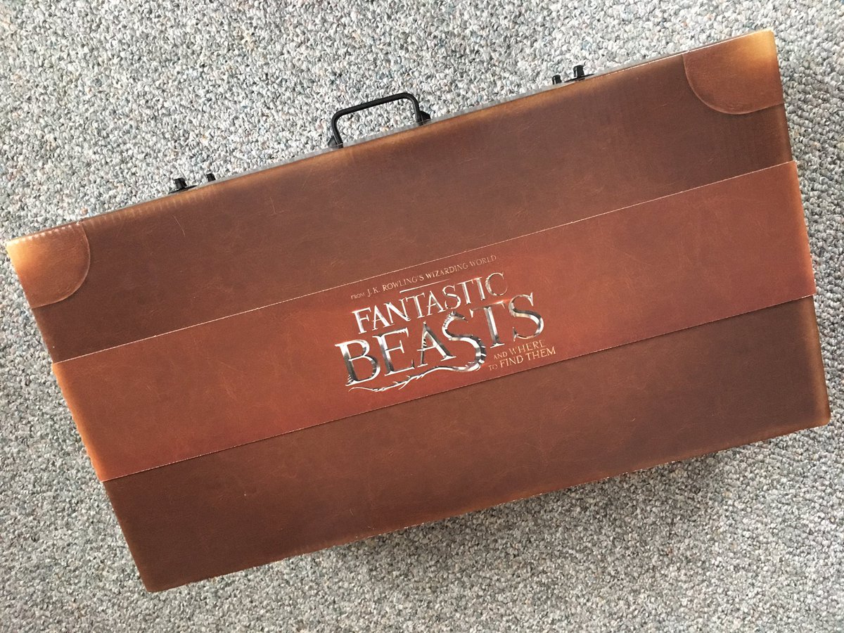MuggleNet's tweet photo. WIN this @FantasticBeasts suitcase full of merchandise! To enter, quote RT with your favorite line from the film. Ends 2/14, open worldwide! https://t.co/Z5IU0Aq2Ow