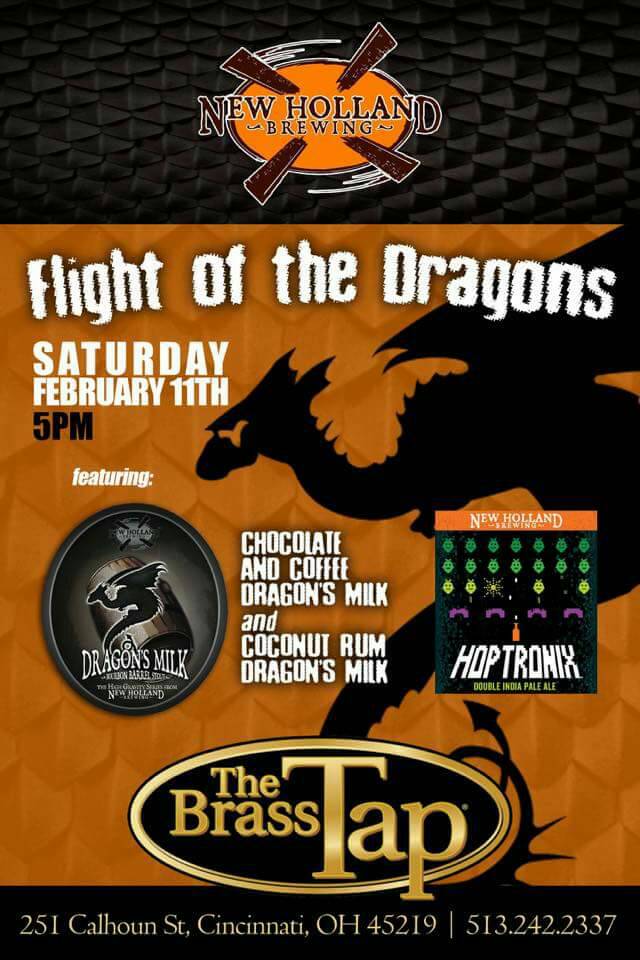Tapping at 5pm today!!! Can't wait to try the coconut rum variant mmmm. Can you handle the Dragon?