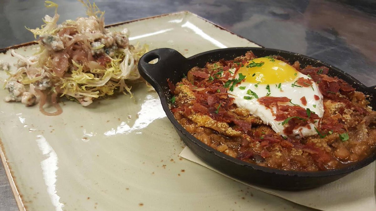 LIQUIDASSETSOC's tweet photo. Authentic cassoulet
for dinner tonight!
Topped with an
over easy egg.
Rustic elegance!
#realingredient
#realfood
#realcooking
#cassoulet https://t.co/QP21BfSF7P