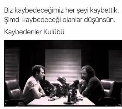 Bu da burada dursun...