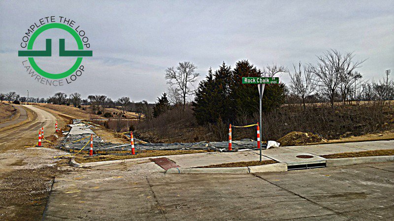 LiveWellDGKS's tweet photo. Rock Chalk Park Trail almost done #completetheloop @LawrenceLoopr  @lawrenceks  @LDCHEALTH https://t.co/JE8lsCbH06