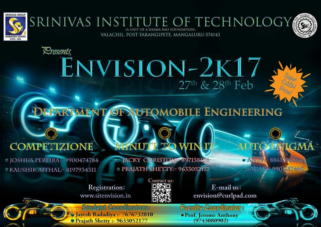 Sit_envision's tweet photo. Eventlist#AutomobileEngg#Register#Challenges# https://t.co/B6SppbEZcQ