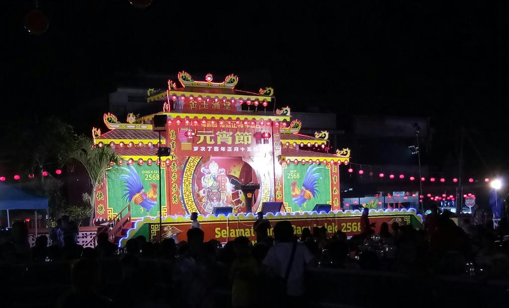 Perayaan malam Cap Go Meh di kota Siak Sri Indrapura