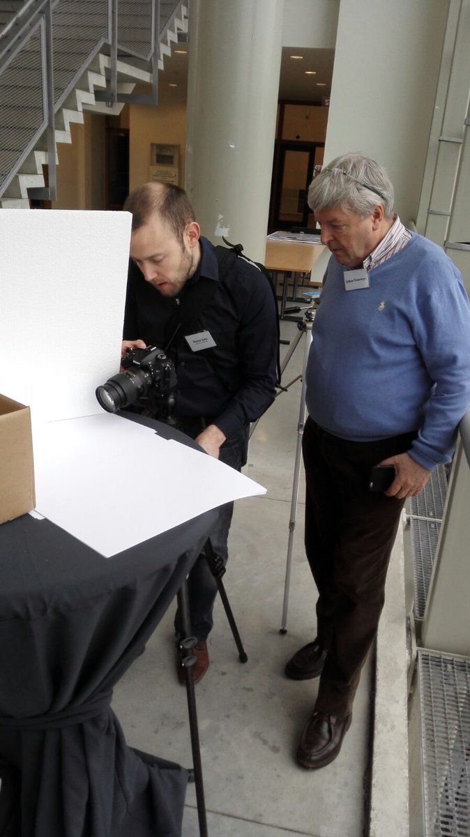 archeonet's tweet photo. Determineren van vondsten en boeiende workshops op de lancering van het MEDEA-platform in Brussel @SKARvub https://t.co/ABnMOEKm3c