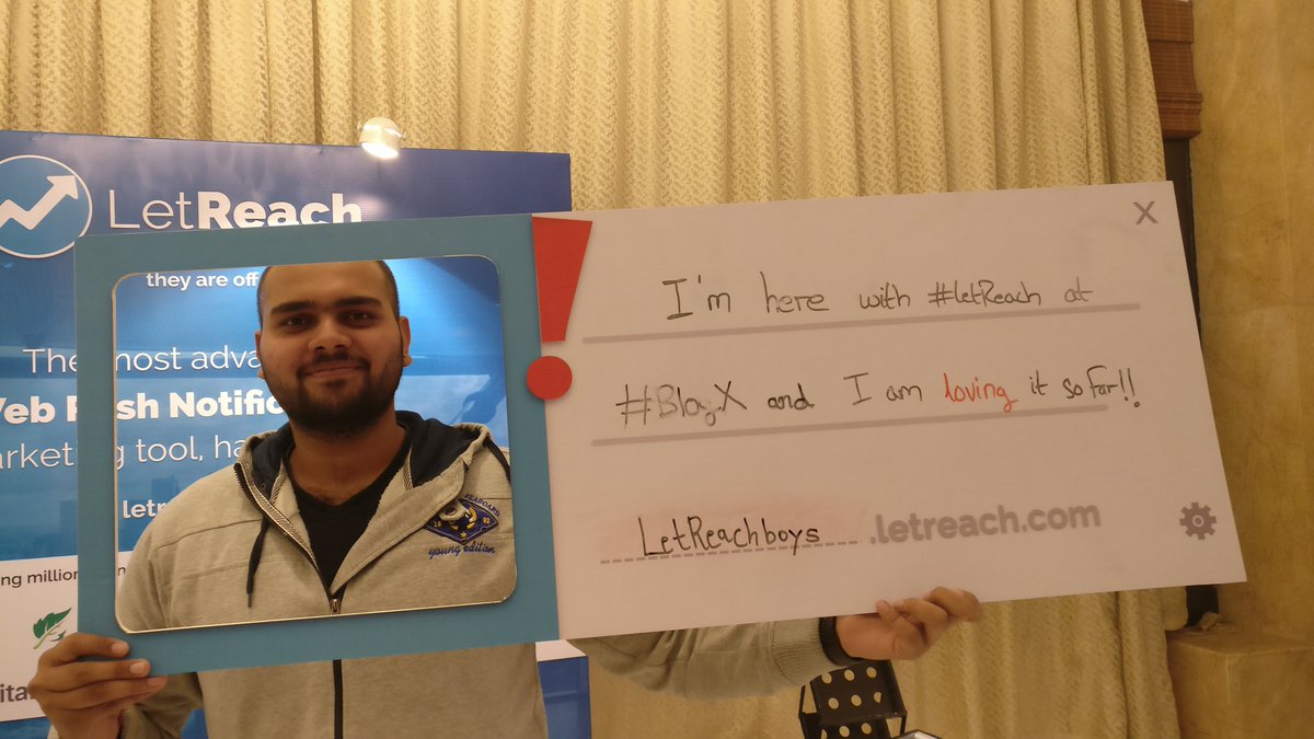 #letreach #blogx Rocking event Guys and thanks #letreach for wonderful offer😎