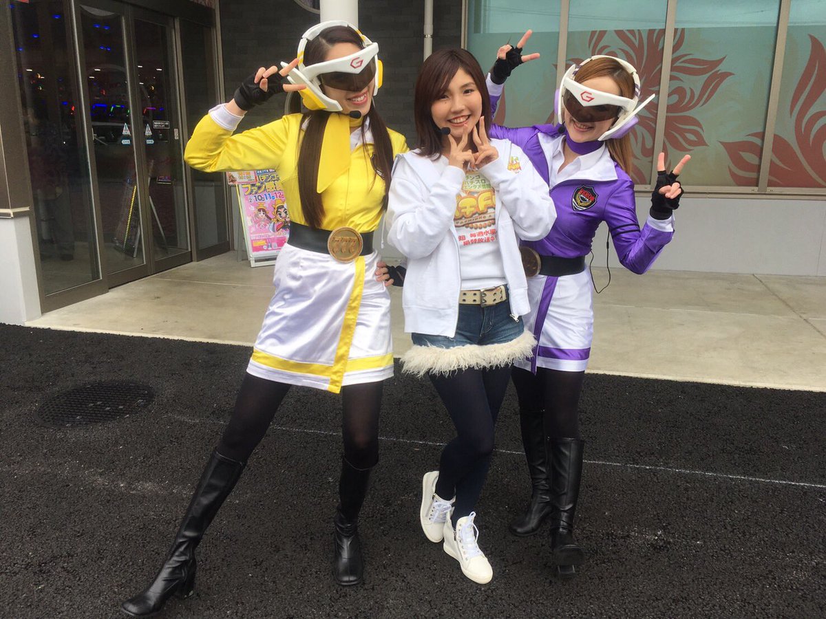 gross_pro's tweet photo. 【タレント出演情報】
今日は#星川菜月 の #パチFUN！収録でした☆
ゲストは #ギンダイエロー #ギンダパープル
※放送が見れない方でも『パチhttps://t.co/WvuPfc1hg4』で再放送中 https://t.co/VF4JjspHuH
