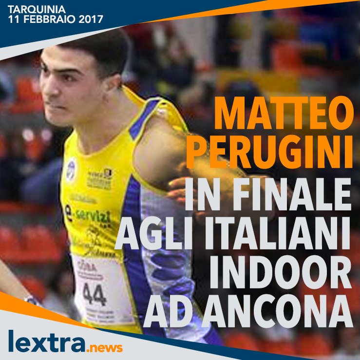 lextraweb's tweet photo. #Tarquinia Matteo Perugini in finale ai #CampionatiItaliani #indoor2017 di #Ancona #atletica #Allievi2017 #extragram #extranews #instanews https://t.co/eIUYgTpRDs