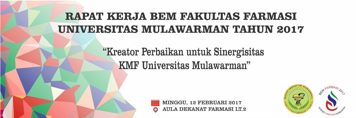 [Rapat Kerja BEM Fakultas Farmasi UNMUL 2017] dengan tema "Kreator Perbaikan untuk Sinergisitas KMF Universitas Mulawarman"

Salam RETORIKA!