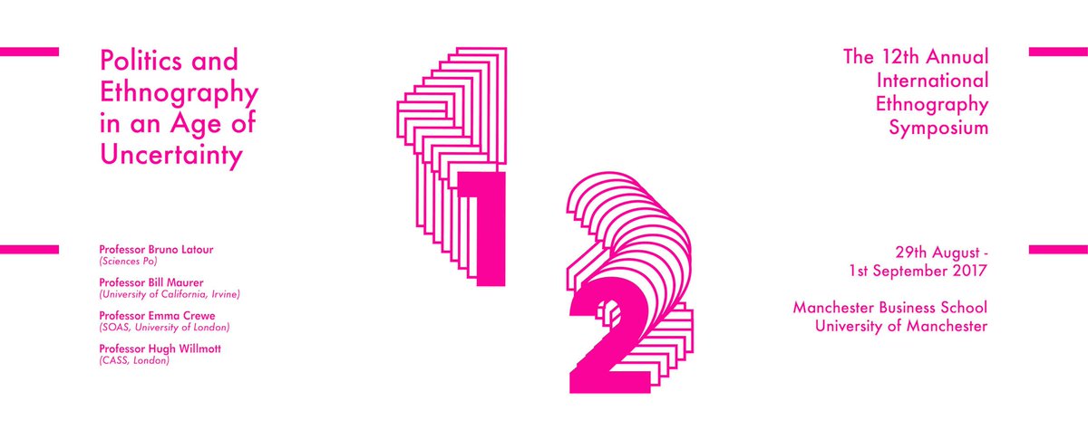 MancEthnography's tweet photo. Remember to submit your abstract for the #International #Ethnography #Symposium this summer by Feb 28th
https://t.co/MO4rToptJ5 https://t.co/sLlbKbgEgC