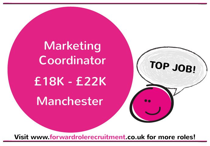 ForwardRole's tweet photo. #New #Job Marketing Coordinator £18K - £22K #Manchester #FRJobs #FinancialServices https://t.co/hMTAOHLLau https://t.co/yQIhdzUBd7