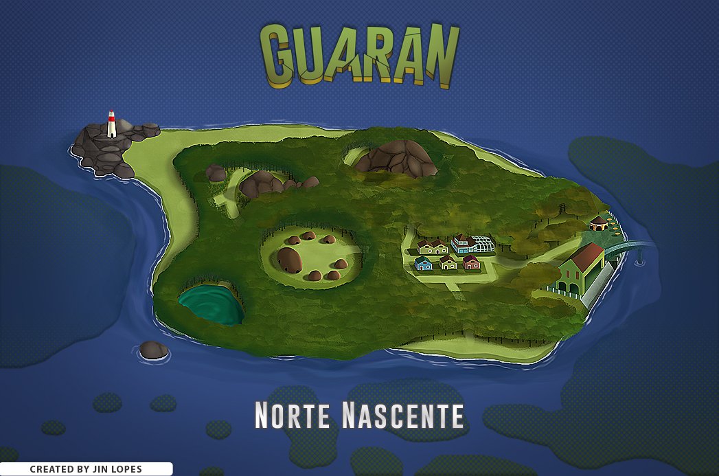 xjinhox's tweet photo. Criei esse mapa da região fictícia Norte Nascente, inspirada na minha Parnaíba ❤ #Guaran #GameMap https://t.co/i0wr5BPMSZ