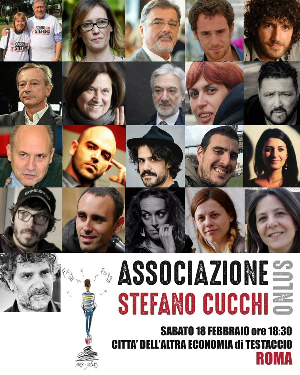 CucchiOnlus's tweet image. Tra una settimana a @altraeconomia Roma! Qui l&apos;evento FB facebook.com/events/1476099… Partecipate e condividete! #ParliamoneSabato