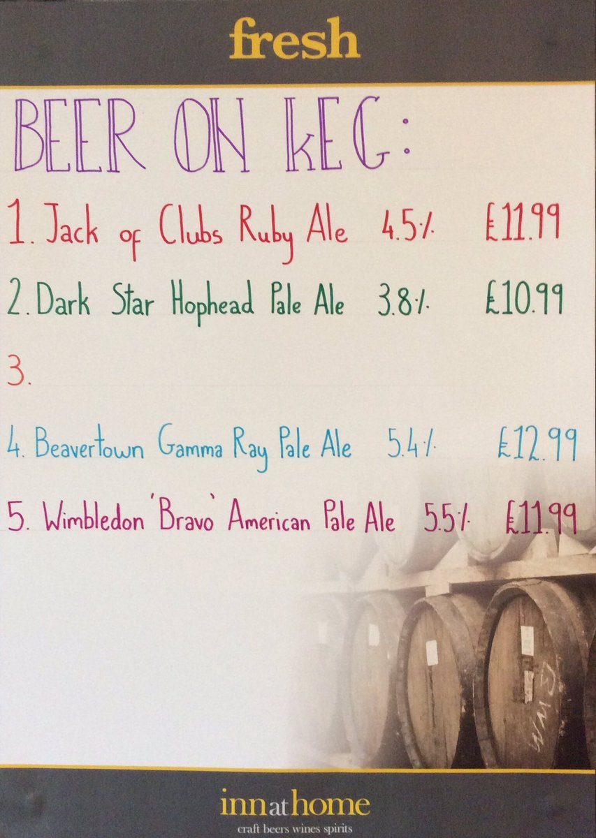 Our keg &amp; cider this weekend! <a href="/BeavertownBeer/">Beavertown Brewery</a> <a href="/Darkstarbrewco/">Dark Star Brewing Co</a> <a href="/WimbledonBrew/">Wimbledon Brewery</a> <a href="/WildCardBrewery/">Wild Card Brewery</a> #gardencider